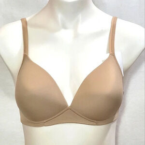 34C Simply Perfect TA4003 4003 Warner's Wire-Free with Lift Bra Nude NWT New wit